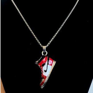 Sneaker Pendant Necklace